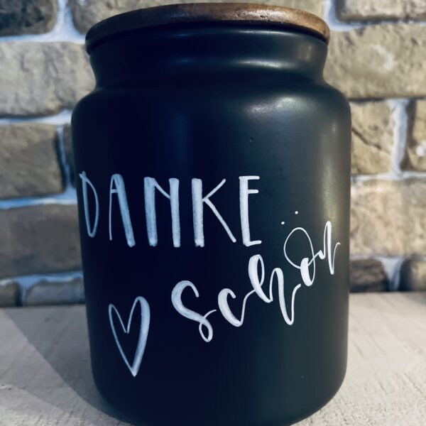 Vorratsdose LARGE " DANKEschön ♥