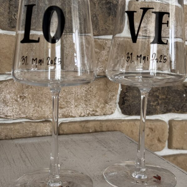 Stölzle Weingläser LO VE 2er Set zur Hochzeit