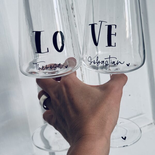 Stölzle Weingläser LO VE 2er Set zur Hochzeit